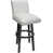 White Seat/Gray Frame