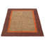 Kilim brun naturel 5 pi 1 po x 6 pi 6 po