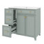 Meuble-lavabo 36 po avec lavabo en céramique-462969162