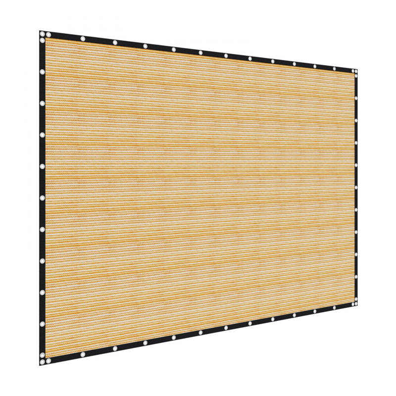VEVOR Plastic Replacement Canopy, 365.8cm H x 609.6cm W x 0.3cm D, Beige