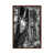 Classic Brown Wood Floater Framed