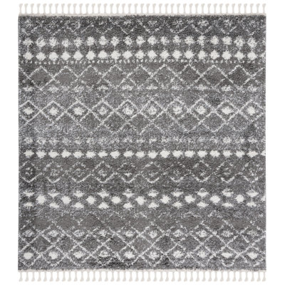 Berber Fringe Shag Performance Southwestern Rug