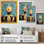 Golden Consciousness Woman I - reproduction d'art sur toile-87383024-87383025