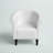 Liam Faux Leather Barrel Chair-1497373631