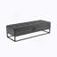 Base de lit en métal 58,6 po avec velours de rangement-511064435-511064446