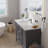 Single Hole Bathroom Faucet With Drain Assembly With Hot And Cold Water Switching-105782983