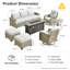 Ensemble de chaises berçantes d'extérieur 8 pièces-2081582160-2090397759