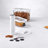 Fresh & Save Cube Vacuum Starter Set, M / 5 Piece, Transparent-White