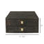 Commode de rangement 2 tiroirs Mijash