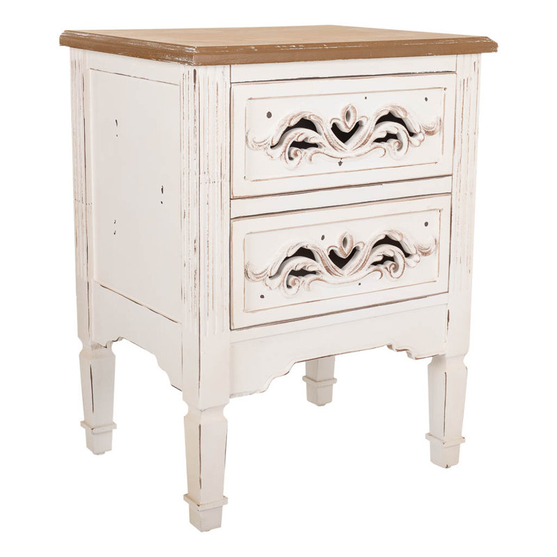 Alphard 48cm W Bedside Table