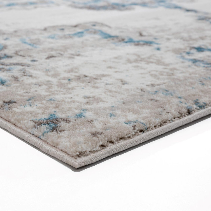 Tapis ivoire rétro 8 x 10