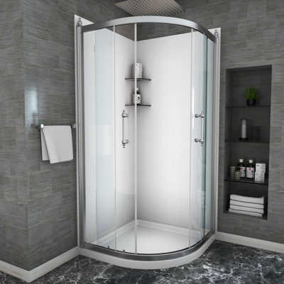 Shower Door 36" X 72". Graceful Framed Tub Enclosure. Tempered Glass Door. Reversible Installation Available. Magnetic Seal Prevents Water Spills 36X72 In . Stylish Glass. Effortless Installation.