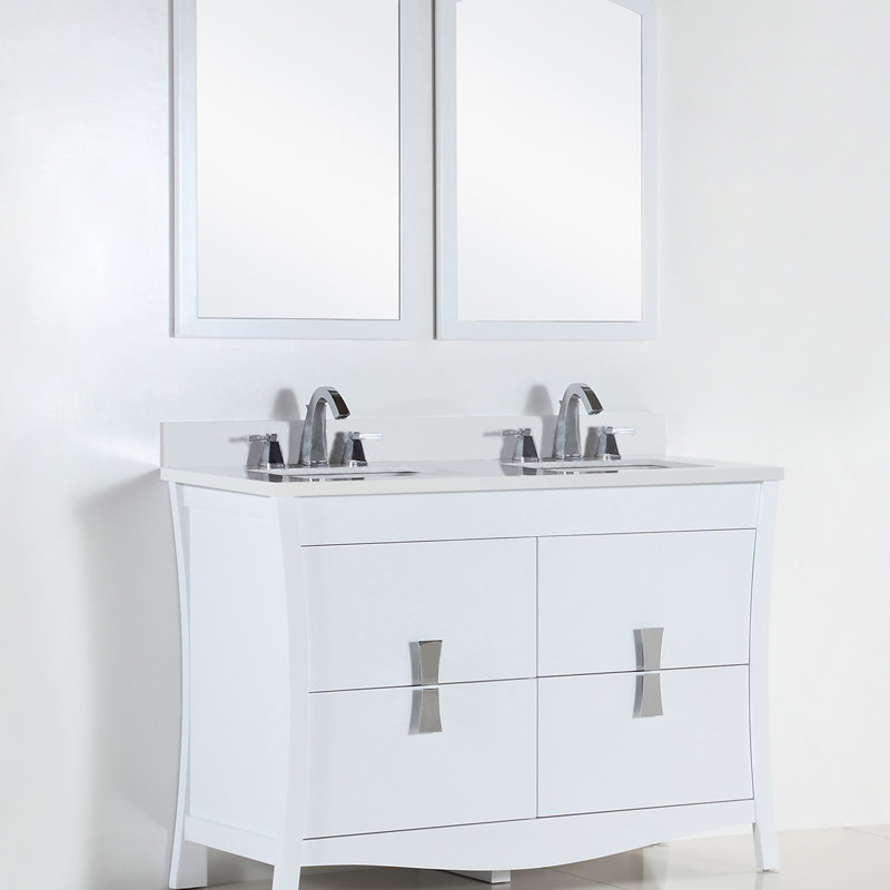 Ensemble de meuble-lavabo double 48 po Aashild