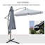 Brikene 265cm Tilt Cantilever Parasol-93695139