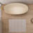 65''Solid Solid Surface Bathtub, Freestanding Soaking Bathtub-111987427