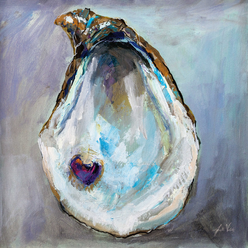 «Open Heart» - peinture sur toile tendue, H 36 po x l 36 po