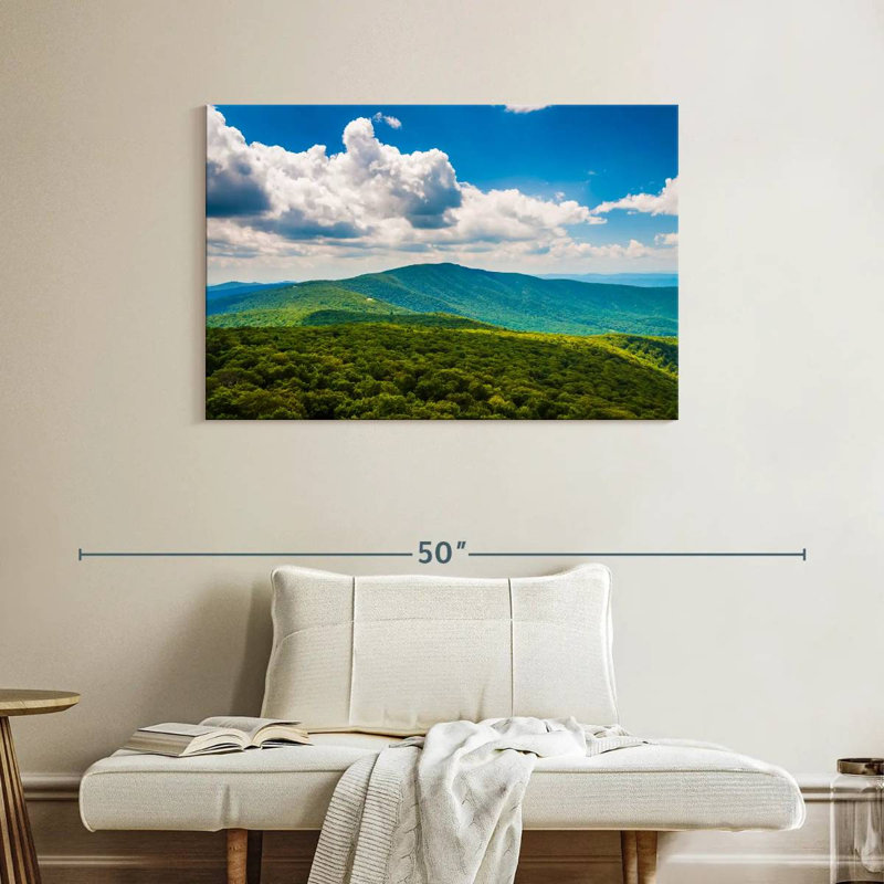 Scène Alvord Blue Ridge Mountains, H 26 po x l 39 po