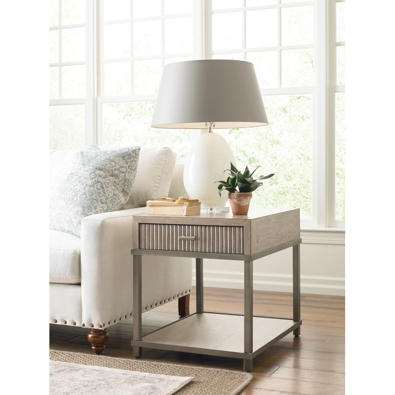 Barksdale End Table with Storage