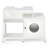 Cat litter box enclosure for bathroom