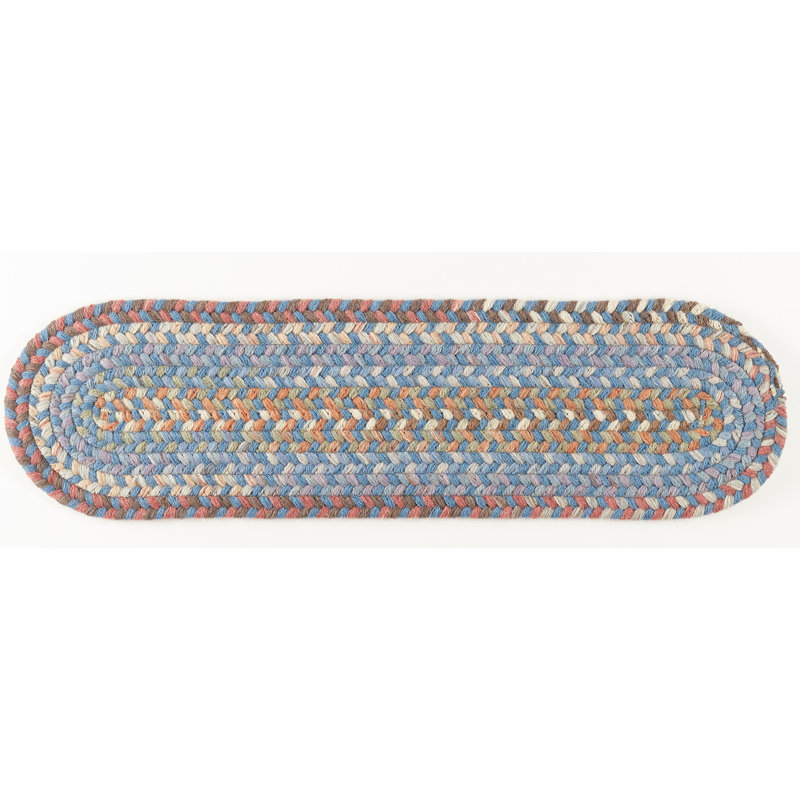 Tapis d'escalier Ellensburg Bar Harbor Bluestone, Ensemble de 13