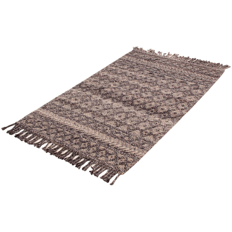 Wool Geometric Indoor Rug
