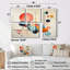 Syncronicities Midcentury Elegant Retro Art I - Art mural moderne 4 pièces-198293952-198293953
