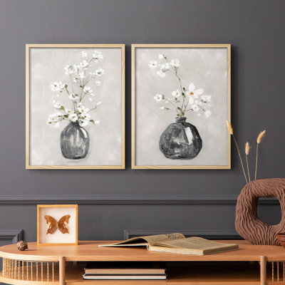 Cottage Spring I-Premium Framed Print -Ready to Hang - No Nails Required - No Nails Required