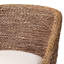 Tabouret de bar Bali et Pari Jasper Seagrass avec structure en bois d'acajou-682176018