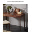 Bureau en noyer noir clair clair-611431864