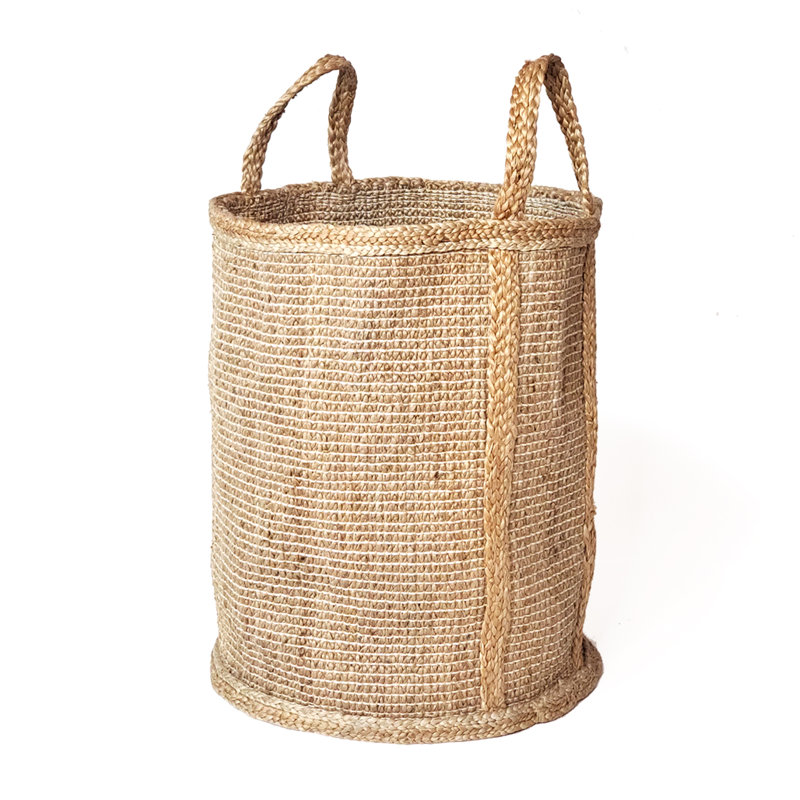 Panier à linge en osier