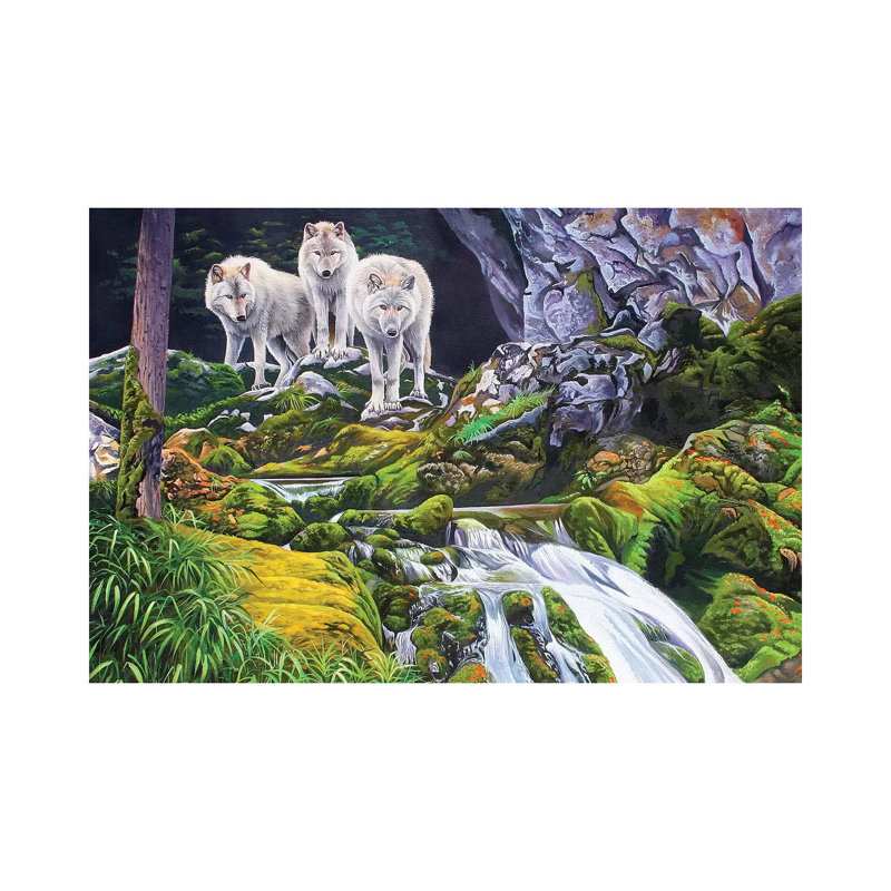Alaskan Brothers by Graeme Stevenson - Gallery-Wrapped Canvas Giclée on Canvas, No Frame, 20.32 cm H x 30.48 cm W