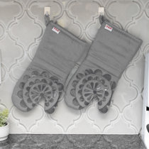 Wayfair, Grey Potholders & Oven Mitts, Up to 70% Off Until 11/20