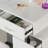 White Color Adjustable Dressing Table With 5 Drawers