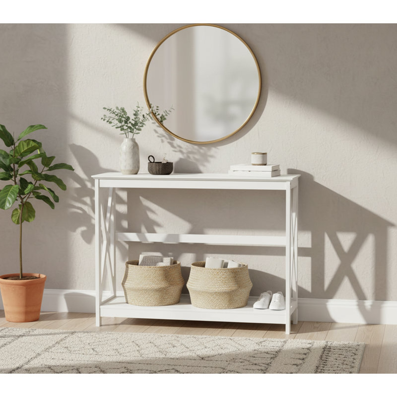 101.5cm Console Table, White