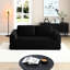 Lit convertible Corduroy 21 avec 2 coussins, conception modulaire, lit escamotable, noir, confort semblable à un nuage, cadre, aucun assemblage requis pour le salon futon moderne, fonctionnel, siège mi-moelleux,