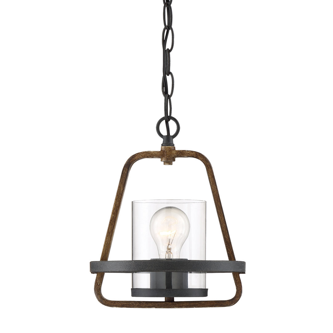 Erwien 1 - Light Forged Black Single Pendant Gracie Oaks