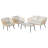 4-Person Patio Conversation Sets with Cushions-532698091