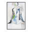 « glamour pose », peinture sur toile encadrée