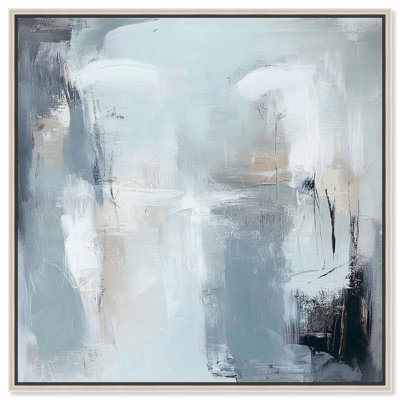 Moonlit Veil I Canvas Minimal Abstracts by Art Remedy