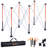 Portable Folding Workstand 4.16 x 2.18ft Collapsible Work Stand 2500lbs Capacity