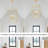 5 - Light Dimmable Lantern Square/Rectangle Chandelier-413200722