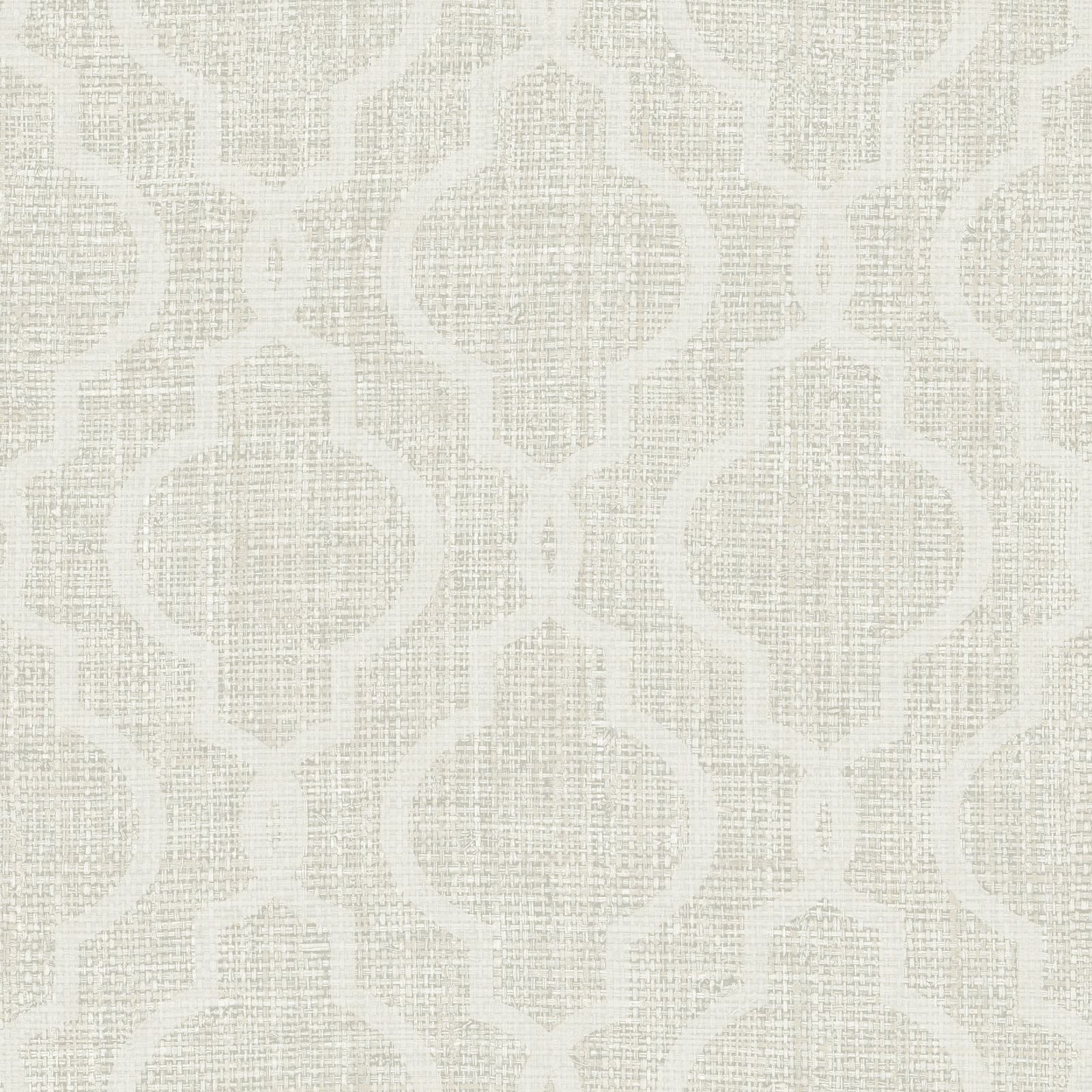 Paonia Wallpaper, White, Paper