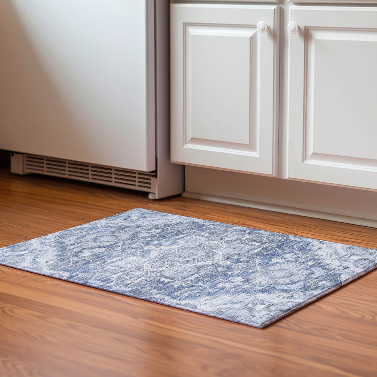 Premium Machine Washable Prisco Denim Rug