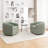 Odey Upholstered Swivel Barrel Chair-479968158
