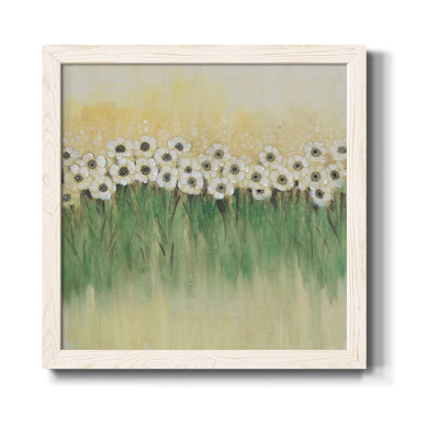 «Rows Of Flowers I», art mural sur toile