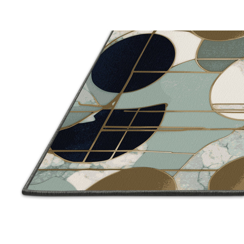 Starbeam Halo Rug, Rectangle 6' x 9'