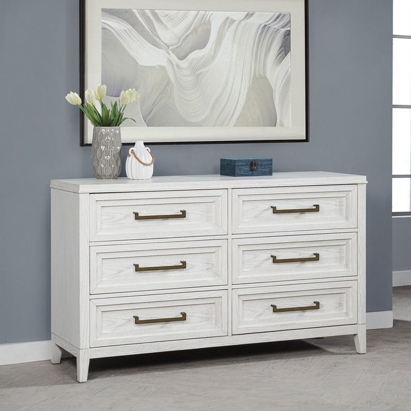 Commode de chambre 6 tiroirs Inverness