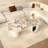 Creative oval rock panel coffee table living room-105988917-105988918-105988915