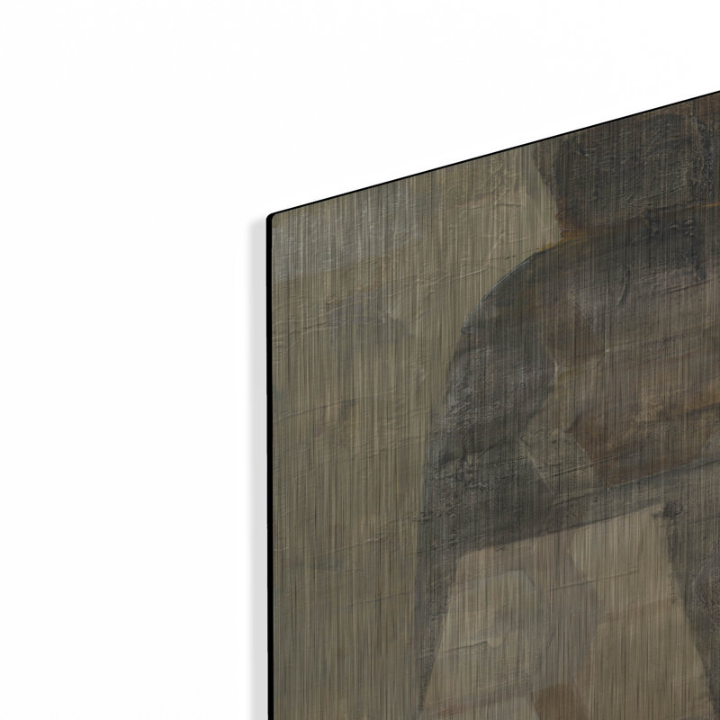 Art mural en métal luxueux «Farmhouse Still Life Warm» par Albena Hristova, H 24 po x l 36 po