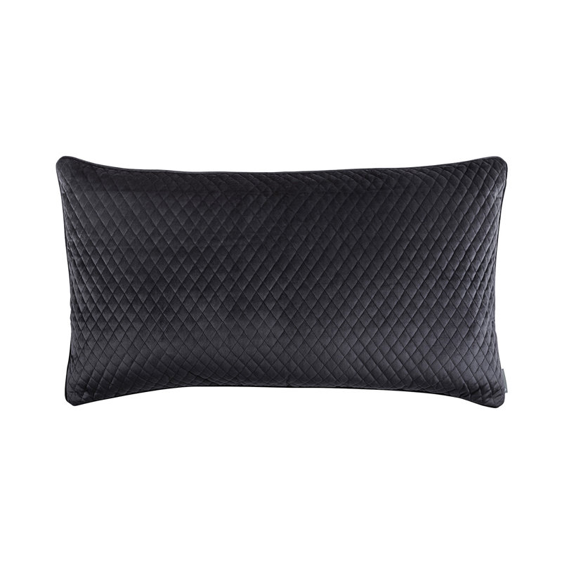 Valentina Velvet Euro Pillow Cover & Insert, Rectangular 20" H x 26" W